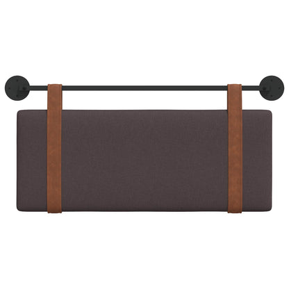 Hangend Hoofdeinde Effen Donkerbruin 100 x 40 cm Bewerkt hout