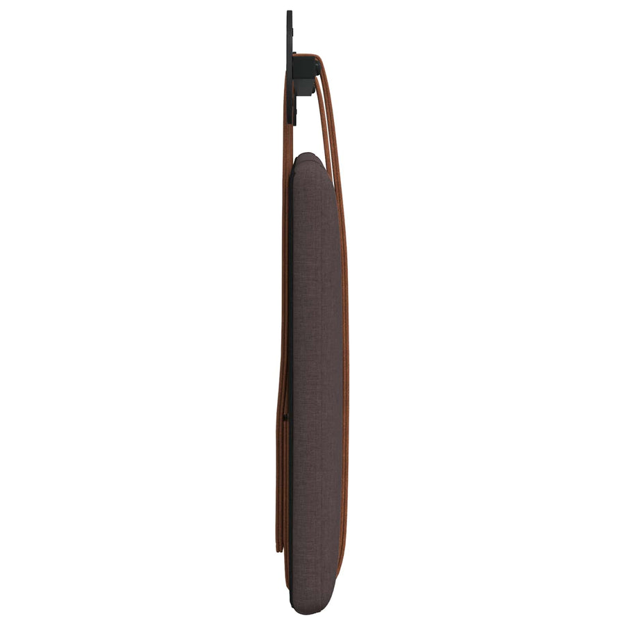 Hangend Hoofdeinde Effen Donkerbruin 100 x 40 cm Bewerkt hout