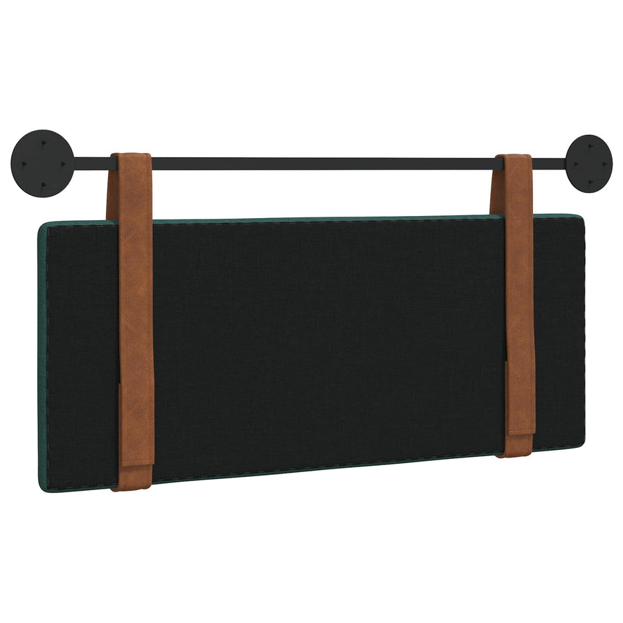 Hangend Hoofdeinde Effen Donkergroen 100 x 40 cm Bewerkt hout