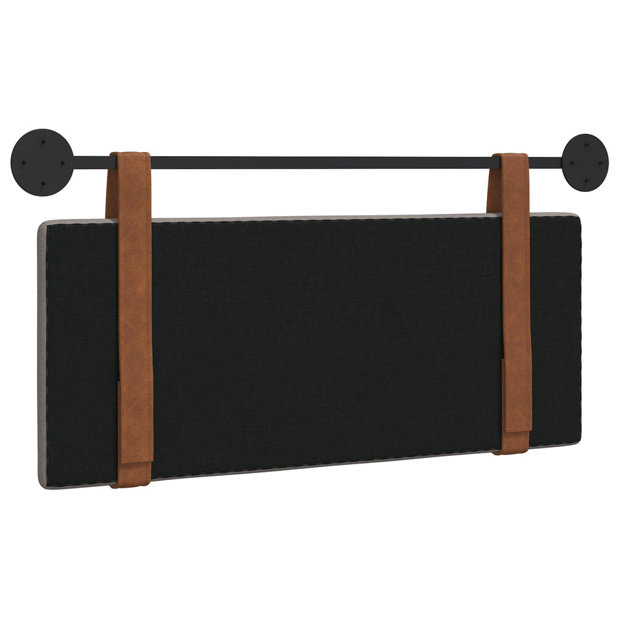 Hangend Hoofdeinde Effen Taupe 100 x 40 cm Bewerkt hout