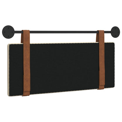 Hangend Hoofdeinde Effen Crème 100 x 40 cm Bewerkt hout