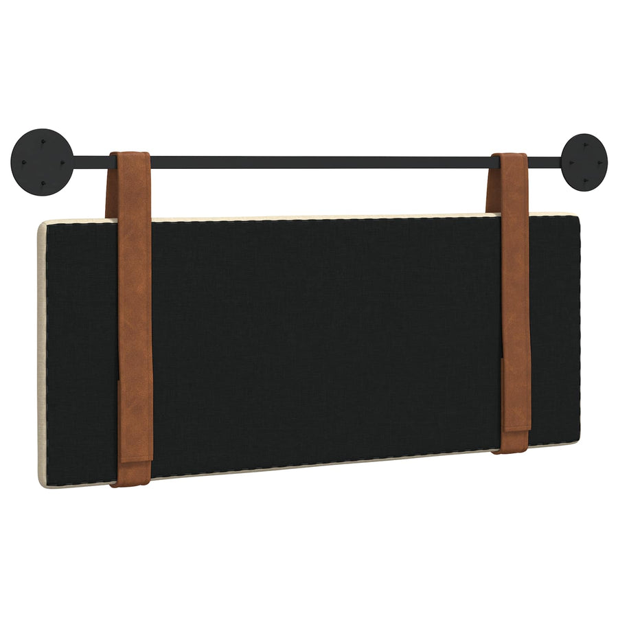 Hangend Hoofdeinde Effen Crème 100 x 40 cm Bewerkt hout