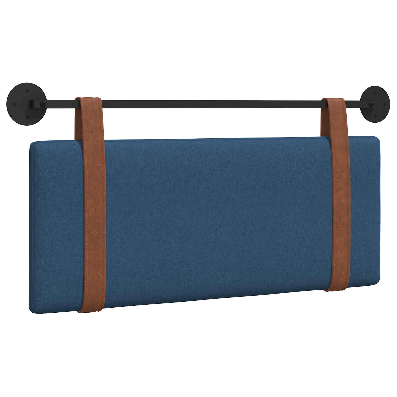 Hangend Hoofdeinde Effen Blauw 100 x 40 cm Bewerkt hout
