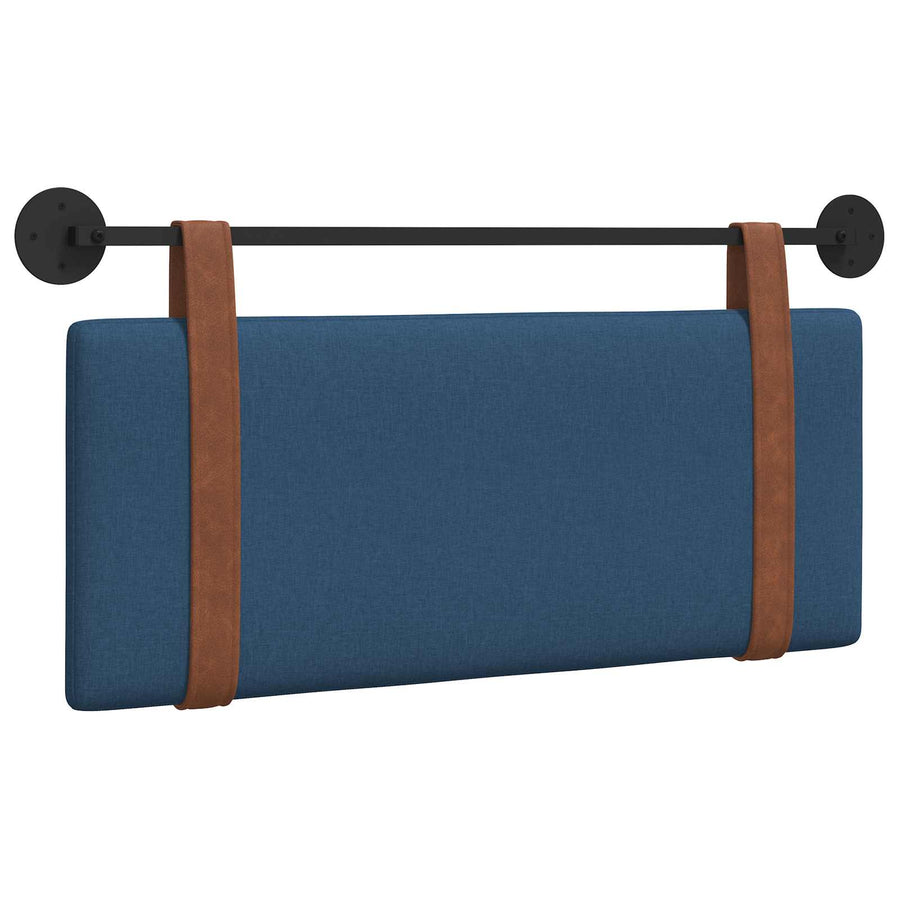 Hangend Hoofdeinde Effen Blauw 100 x 40 cm Bewerkt hout