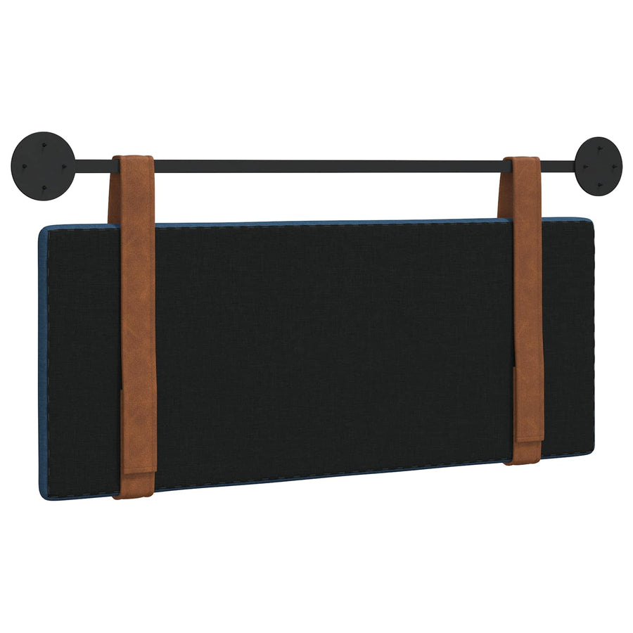 Hangend Hoofdeinde Effen Blauw 100 x 40 cm Bewerkt hout