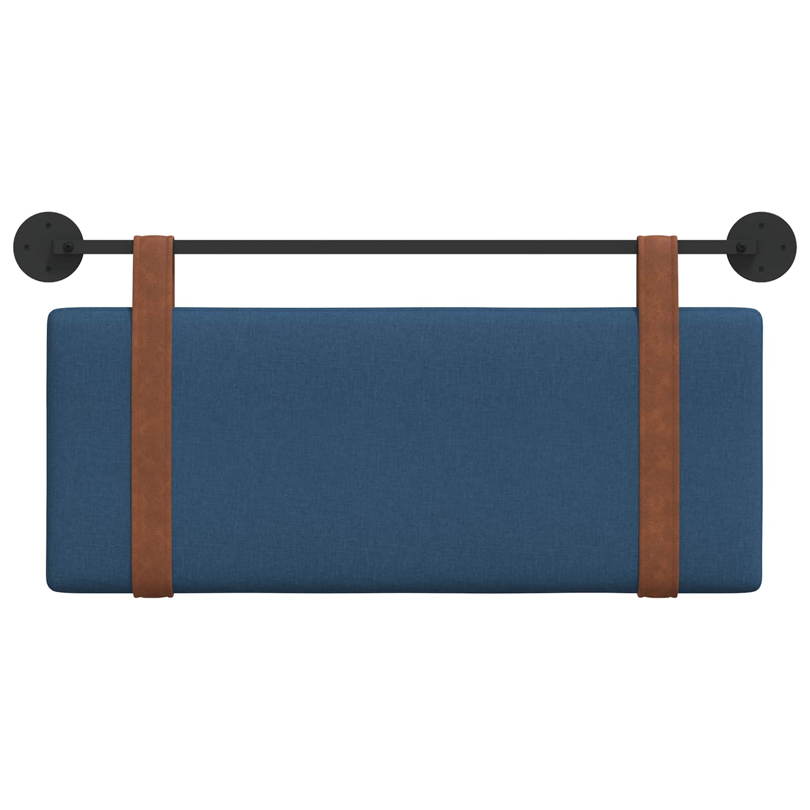Hangend Hoofdeinde Effen Blauw 100 x 40 cm Bewerkt hout