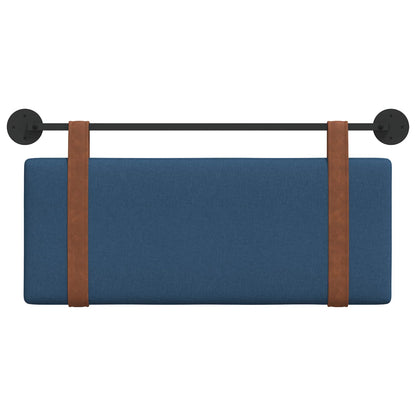 Hangend Hoofdeinde Effen Blauw 100 x 40 cm Bewerkt hout