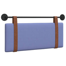Hangend Hoofdeinde Effen Jeans Blauw 100 x 40 cm Bewerkt hout