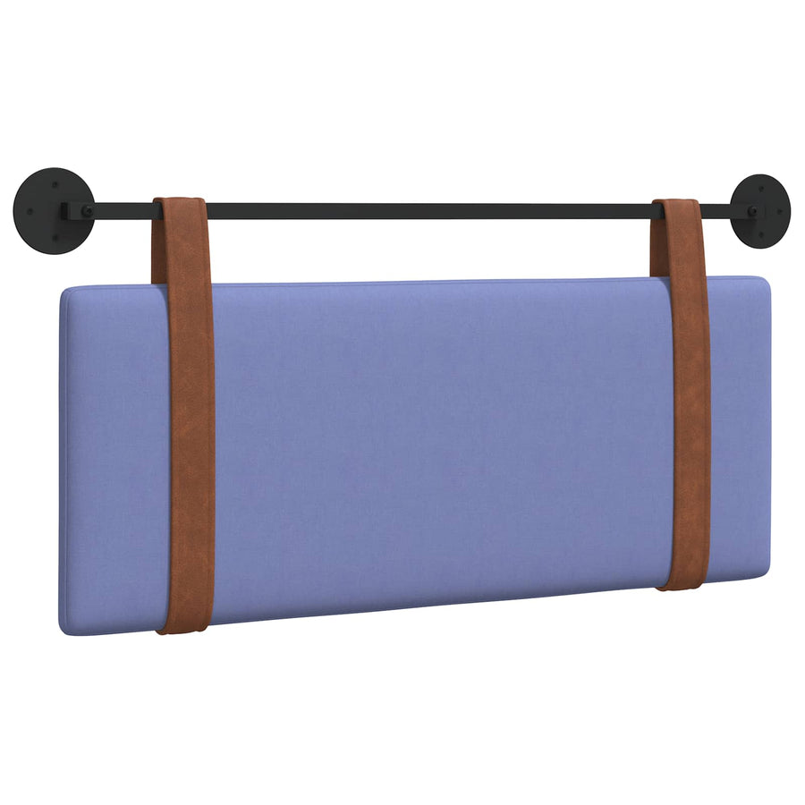 Hangend Hoofdeinde Effen Jeans Blauw 100 x 40 cm Bewerkt hout