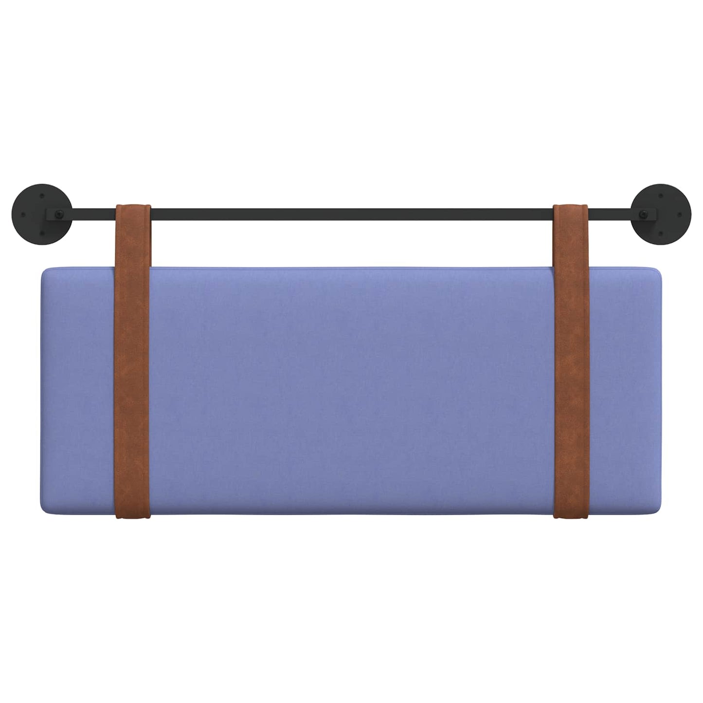 Hangend Hoofdeinde Effen Jeans Blauw 100 x 40 cm Bewerkt hout