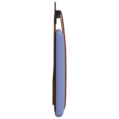 Hangend Hoofdeinde Effen Jeans Blauw 100 x 40 cm Bewerkt hout