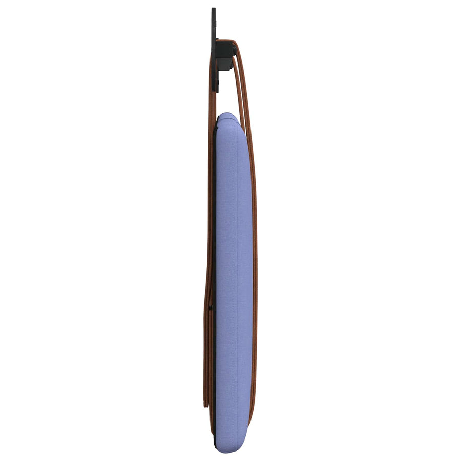 Hangend Hoofdeinde Effen Jeans Blauw 100 x 40 cm Bewerkt hout