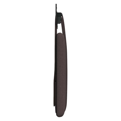 Hangend Hoofdeinde Effen Donkerbruin 130 x 55 x 5 cm Stof