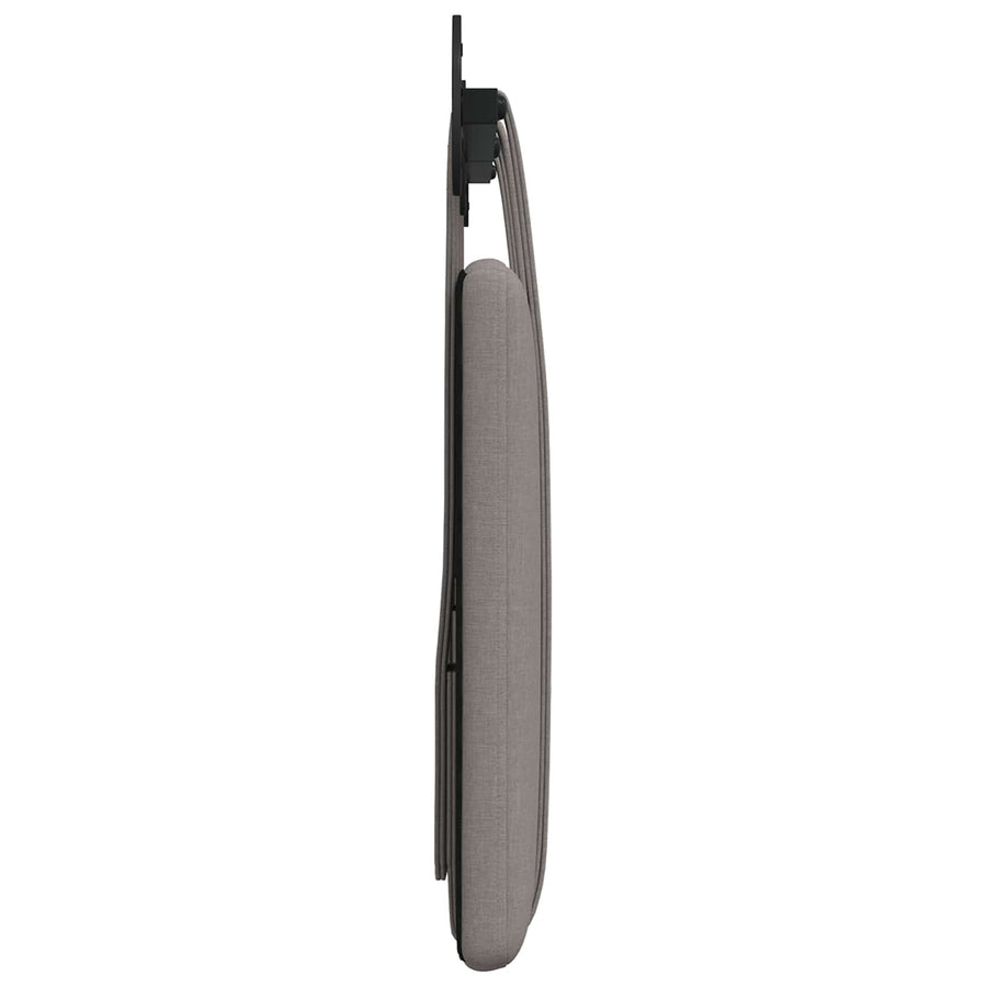 Hangend Hoofdeinde Wandgemonteerd Taupe 130 x 55 x 5 cm Stof