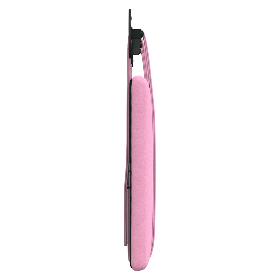 Hangend Hoofdeinde Wandgemonteerd Roze 130 x 55 x 5 cm Stof