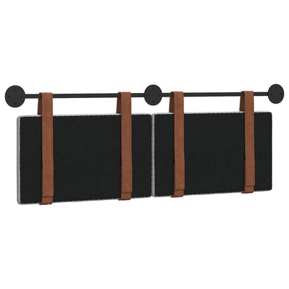 Hangend Hoofdeinde Effen Wolkengrijs 120 x 40 cm Bewerkt hout