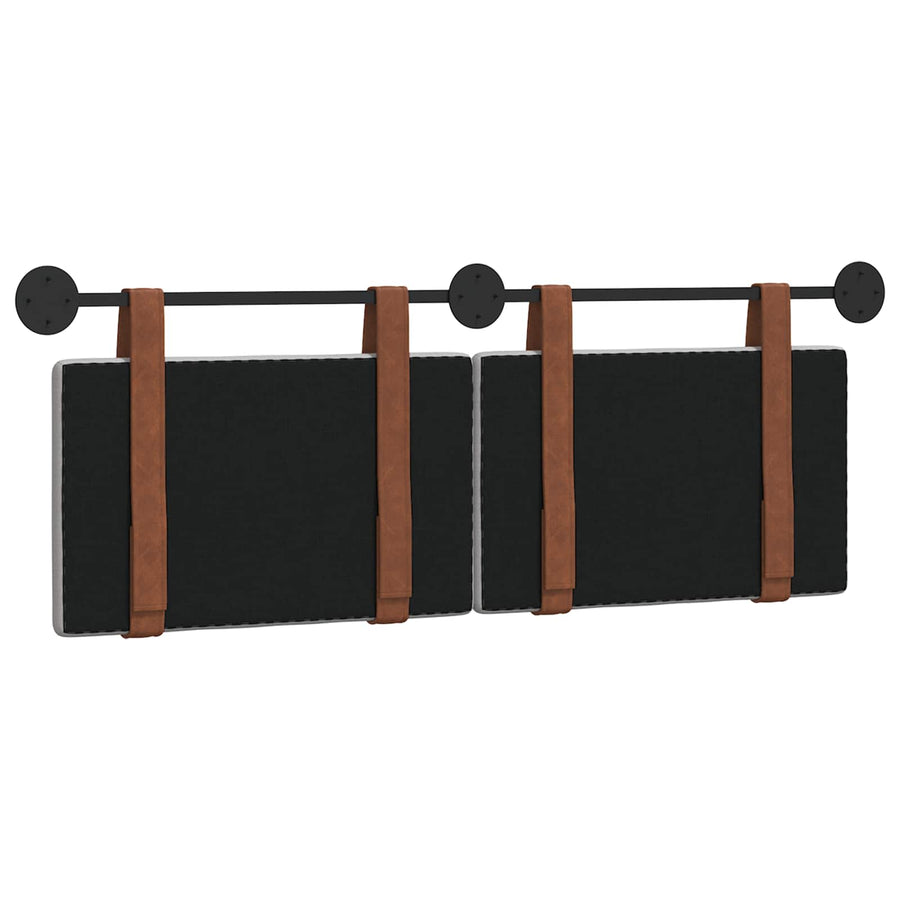 Hangend Hoofdeinde Effen Wolkengrijs 120 x 40 cm Bewerkt hout