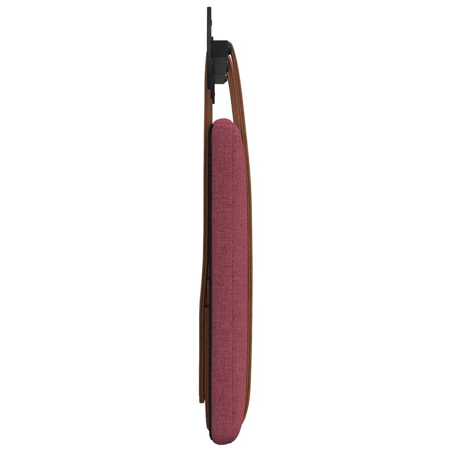Hangend Hoofdeinde Effen Wijnrood 120 x 40 cm Bewerkt hout
