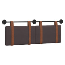 Hangend Hoofdeinde Effen Donkerbruin 120 x 40 cm Bewerkt hout