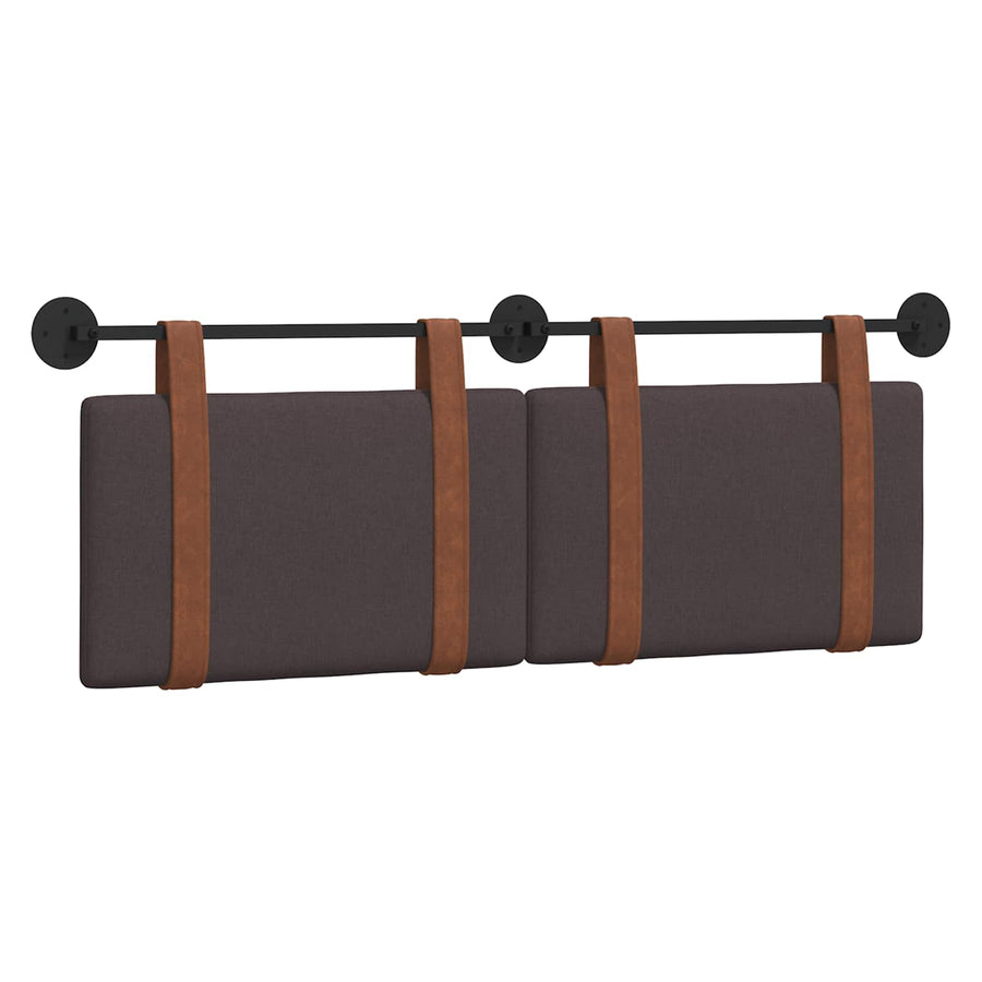 Hangend Hoofdeinde Effen Donkerbruin 120 x 40 cm Bewerkt hout