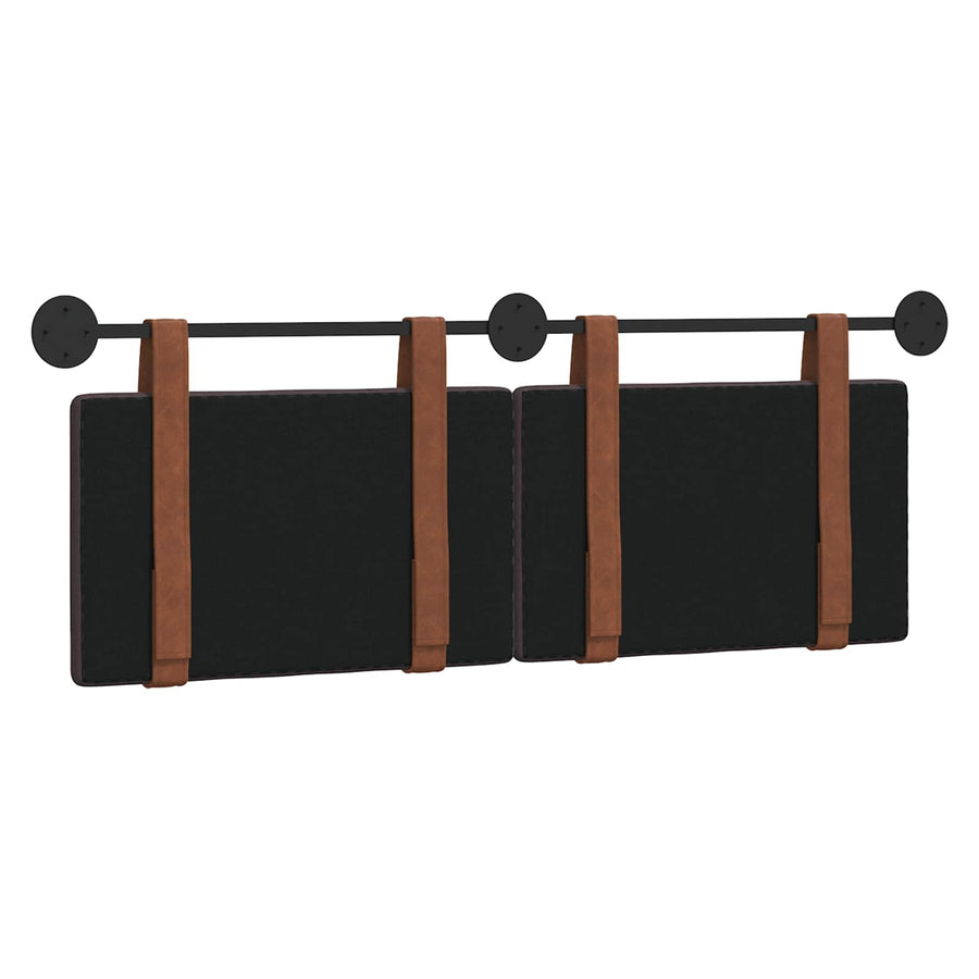 Hangend Hoofdeinde Effen Donkerbruin 120 x 40 cm Bewerkt hout