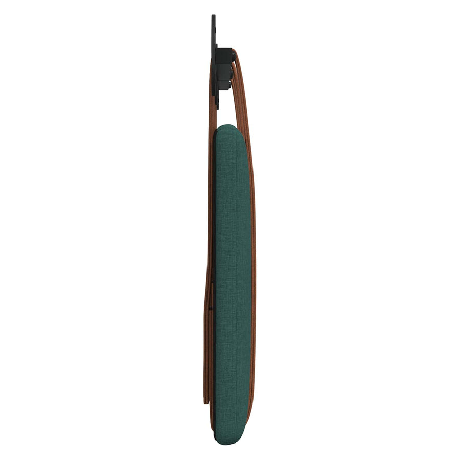 Hangend Hoofdeinde Effen Donkergroen 120 x 40 cm Bewerkt hout