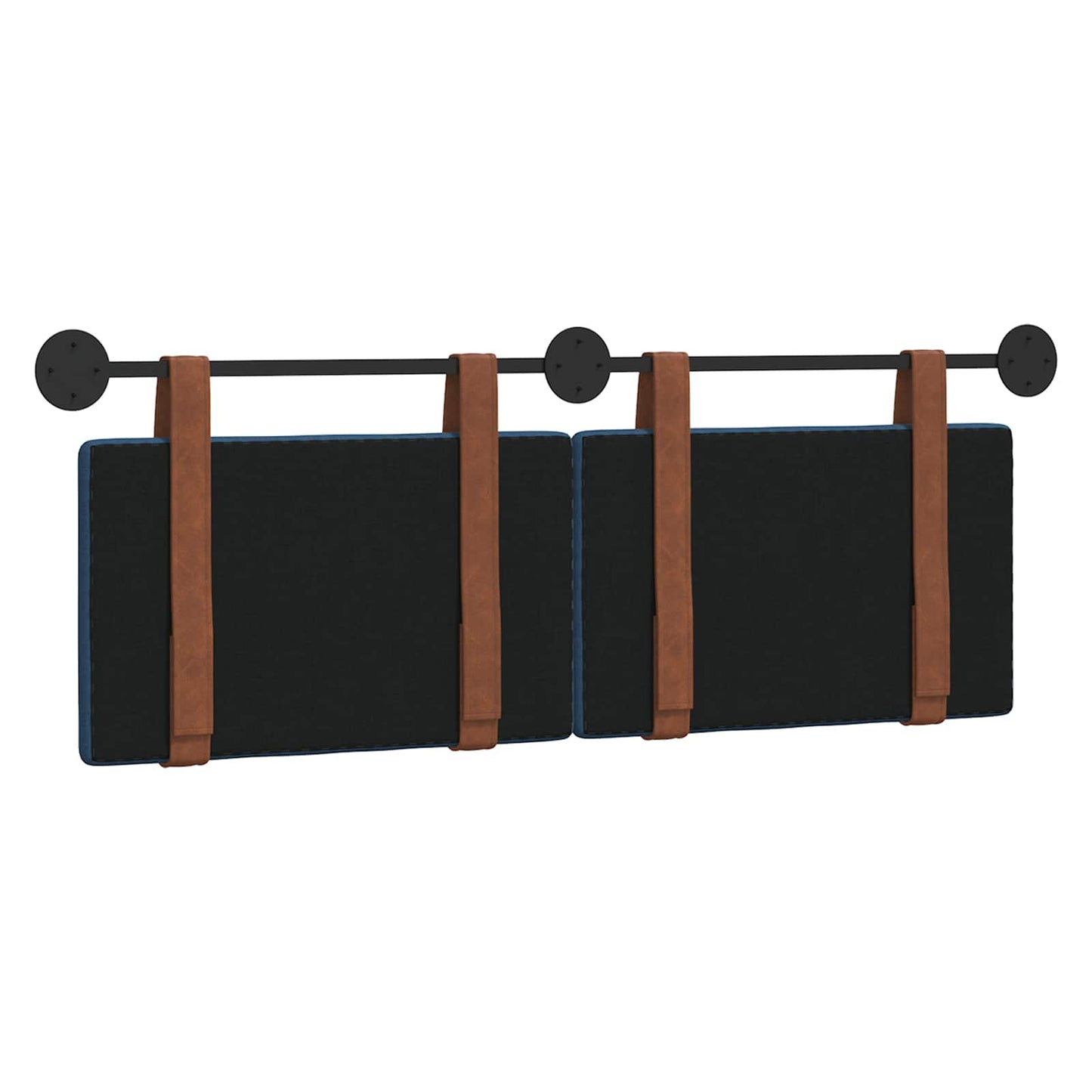 Hangend Hoofdeinde Effen Blauw 120 x 40 cm Bewerkt hout