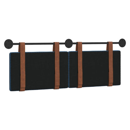 Hangend Hoofdeinde Effen Blauw 120 x 40 cm Bewerkt hout