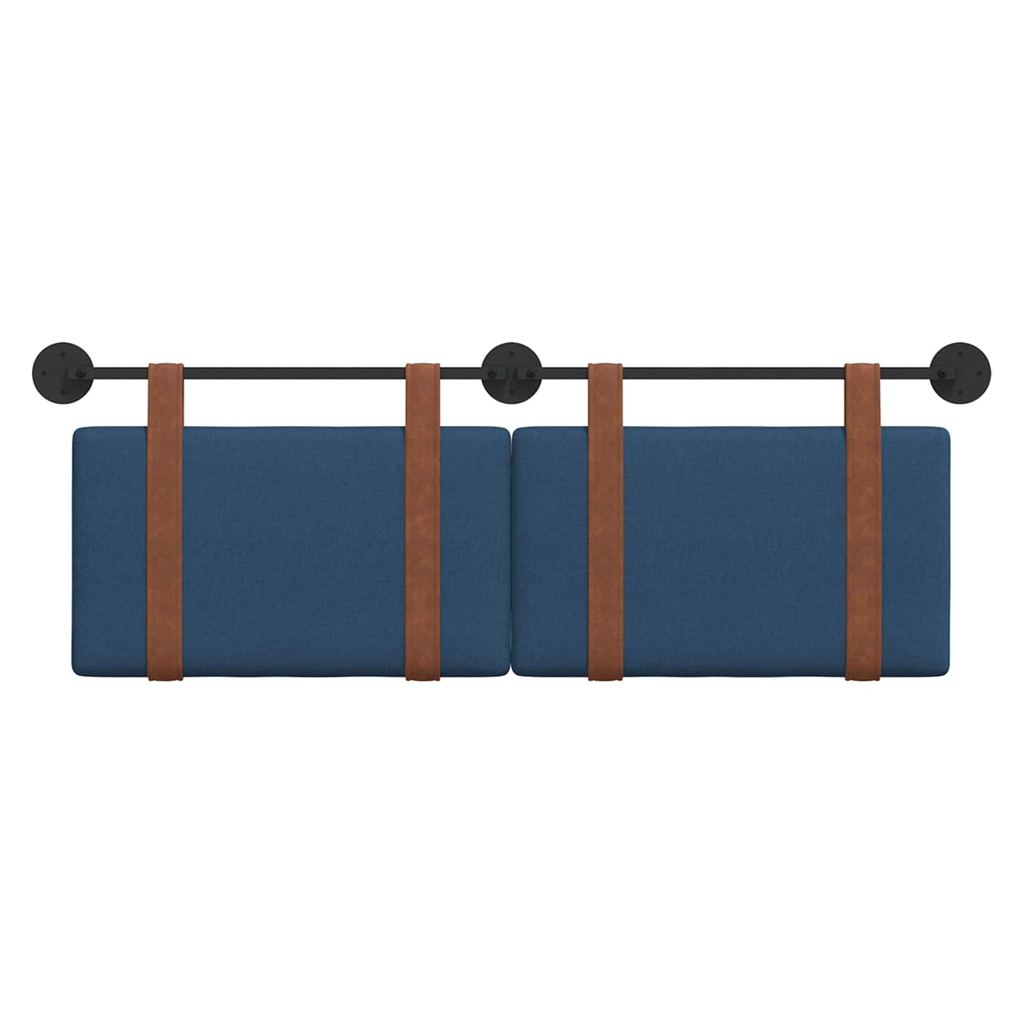 Hangend Hoofdeinde Effen Blauw 120 x 40 cm Bewerkt hout
