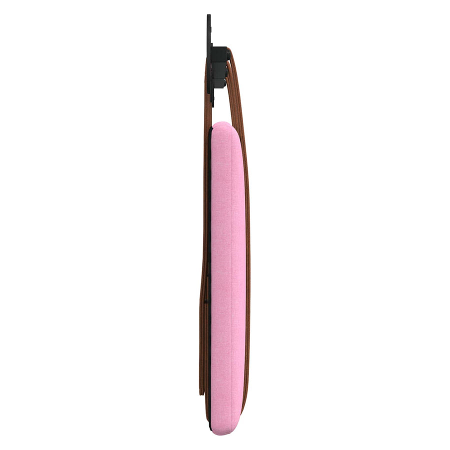 Hangend Hoofdeinde Wandgemonteerd Roze 120 x 40 cm Bewerkt hout