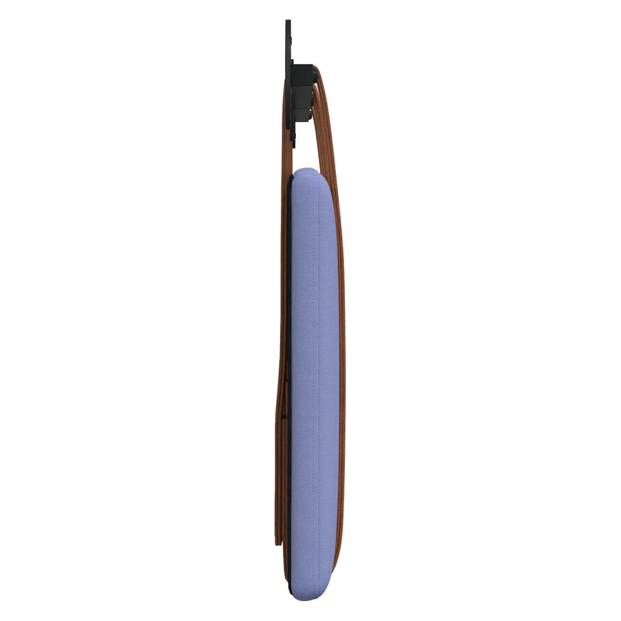 Hangend Hoofdeinde Effen Jeans Blauw 120 x 40 cm Bewerkt hout