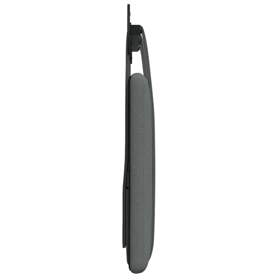 Hangend Hoofdeinde Effen Donkergrijs 150 x 55 x 5 cm Stof