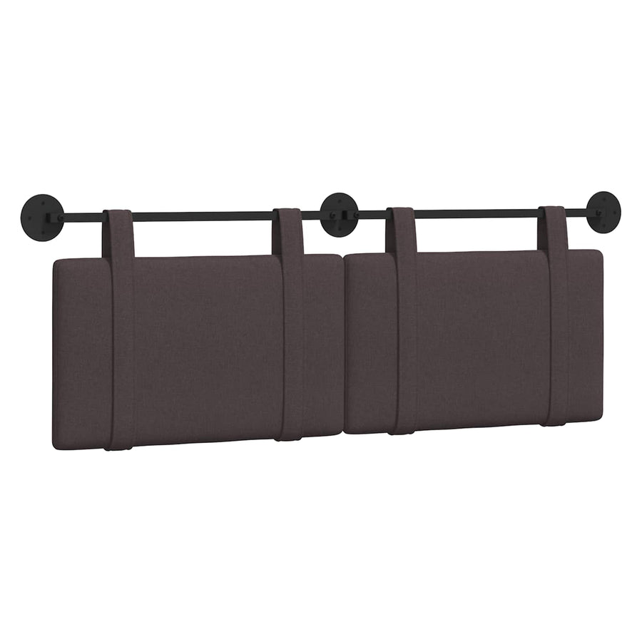 Hangend Hoofdeinde Effen Donkerbruin 150 x 55 x 5 cm Stof