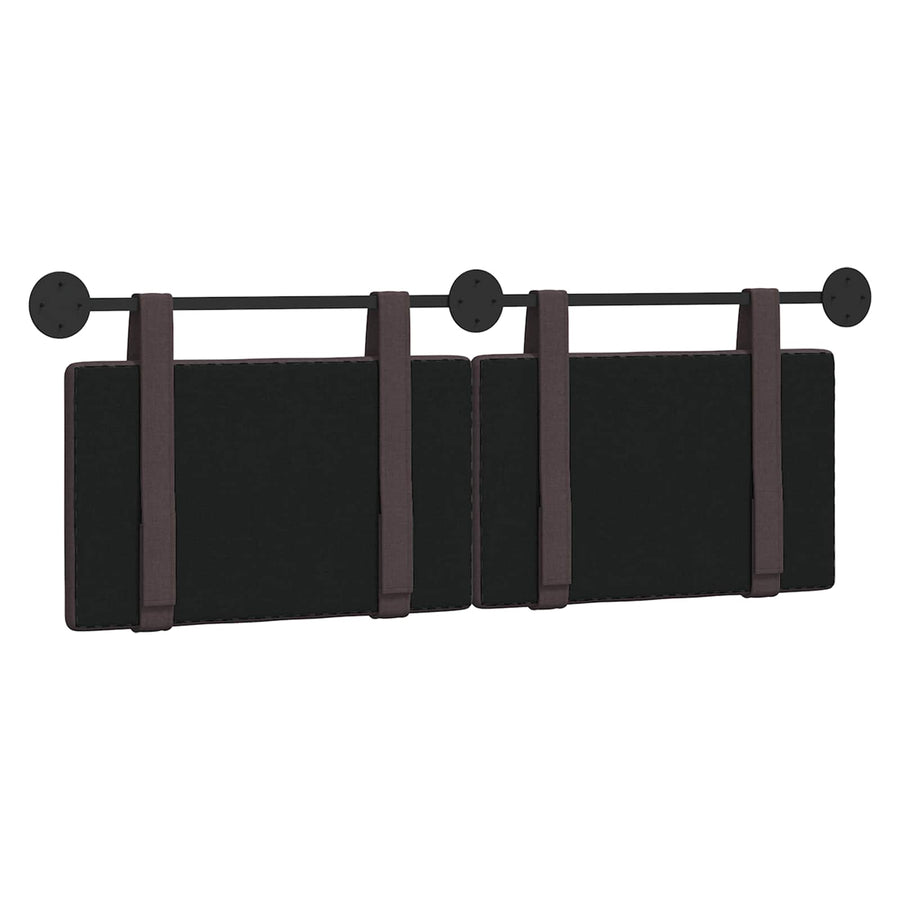 Hangend Hoofdeinde Effen Donkerbruin 150 x 55 x 5 cm Stof