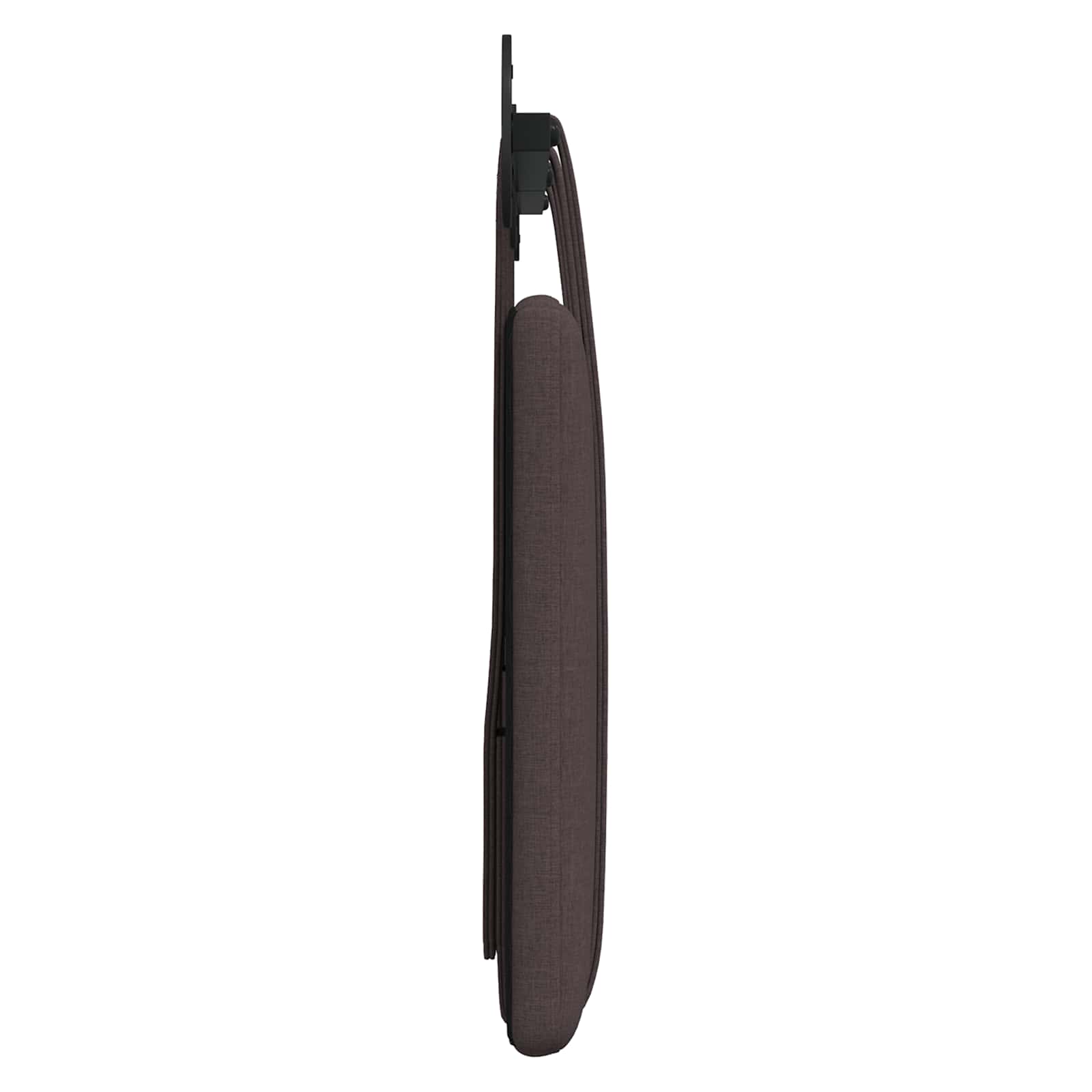 Hangend Hoofdeinde Effen Donkerbruin 150 x 55 x 5 cm Stof