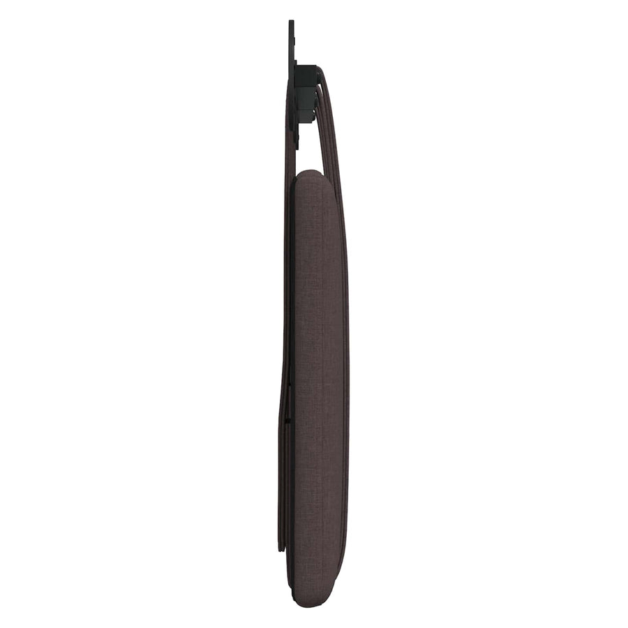 Hangend Hoofdeinde Effen Donkerbruin 150 x 55 x 5 cm Stof