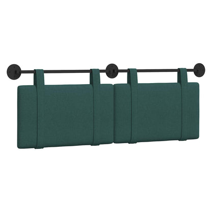 Hangend Hoofdeinde Effen Donkergroen 150 x 55 x 5 cm Stof