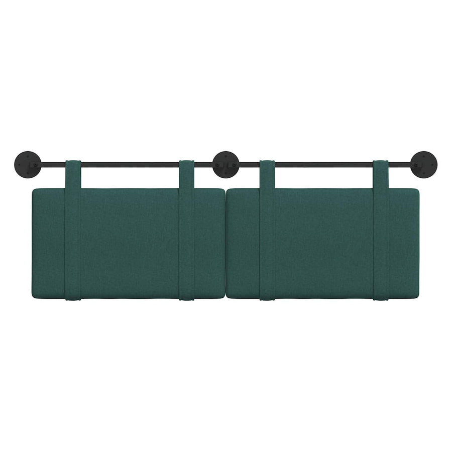 Hangend Hoofdeinde Effen Donkergroen 150 x 55 x 5 cm Stof