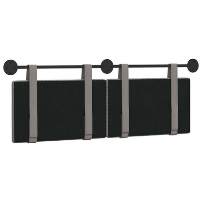 Hangend Hoofdeinde Wandgemonteerd Taupe 150 x 55 x 5 cm Stof