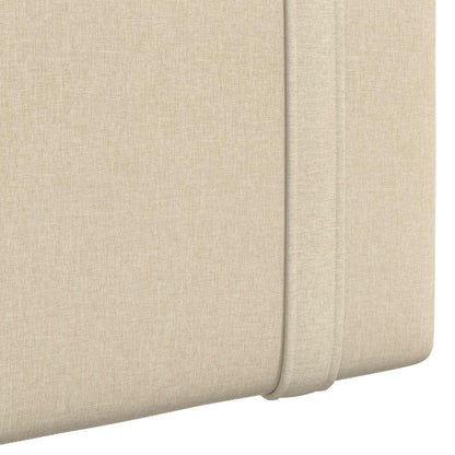 Hangend Hoofdeinde Wandgemonteerd Crème 150 x 55 x 5 cm Stof
