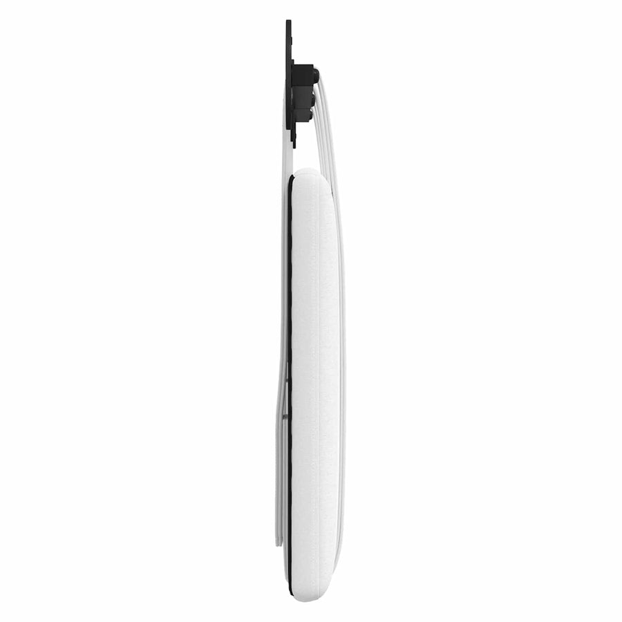 Hangend Hoofdeinde Wandgemonteerd Wit 150 x 55 x 5 cm Stof