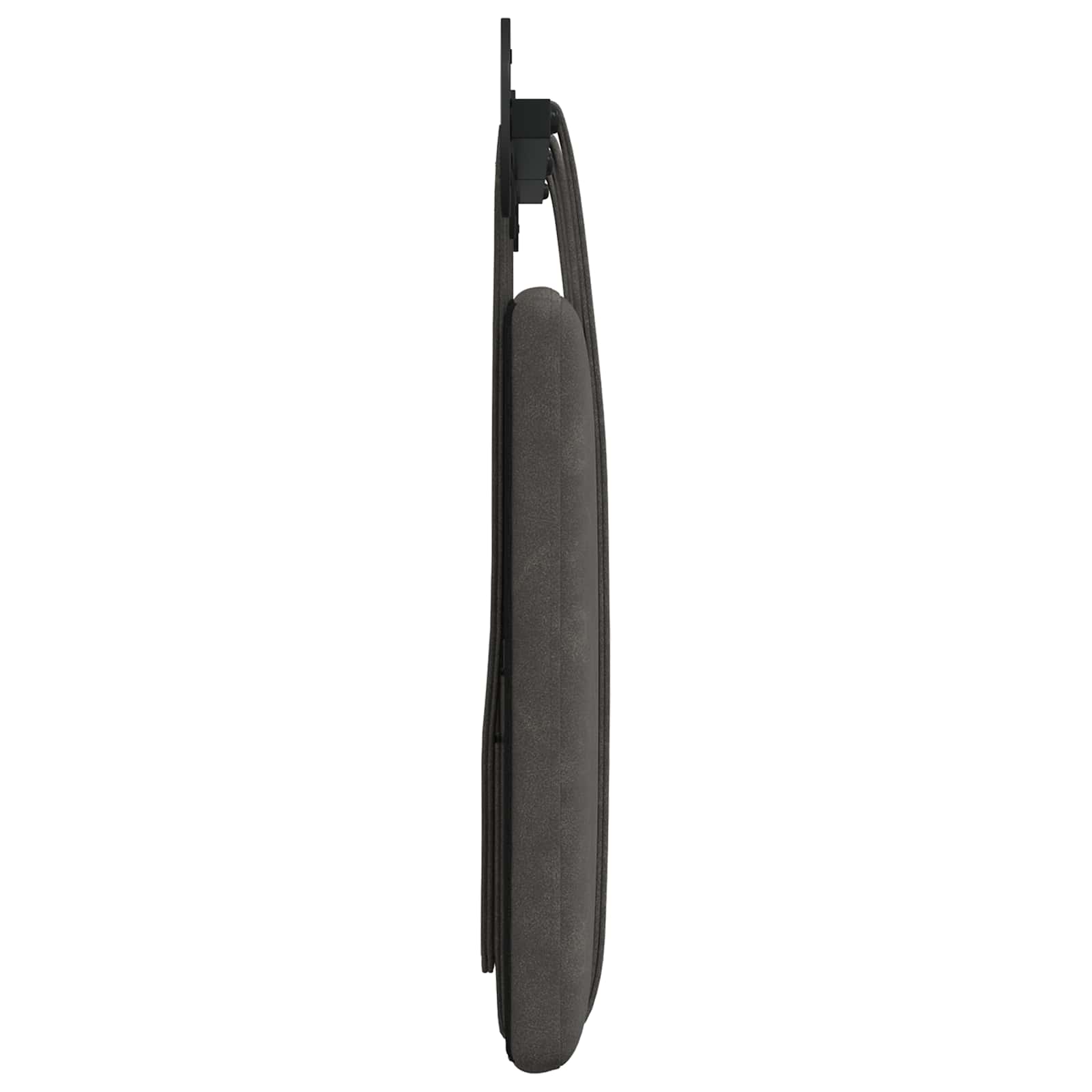 Hangend Hoofdeinde Effen Zwart 150 x 55 x 5 cm Antiek PU