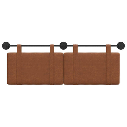 Hangend Hoofdeinde Effen Bruin 150 x 55 x 5 cm Antiek PU