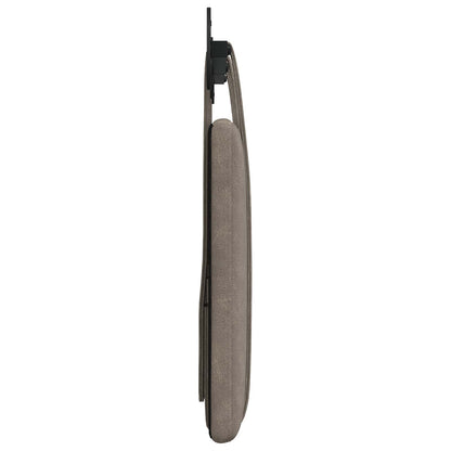 Hangend Hoofdeinde Effen Grijs 150 x 55 x 5 cm Antiek PU
