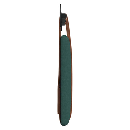 Hangend Hoofdeinde Effen Donkergroen 140 x 40 cm Bewerkt hout