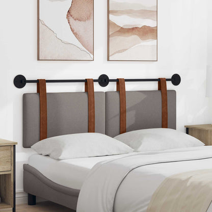 Hangend Hoofdeinde Effen Taupe 140 x 40 cm Bewerkt hout