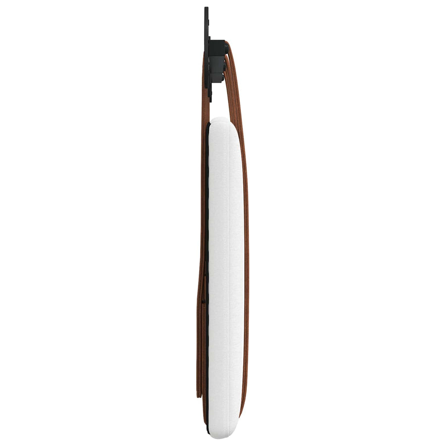 Hangend Hoofdeinde Wandgemonteerd Wit 140 x 40 cm Bewerkt hout