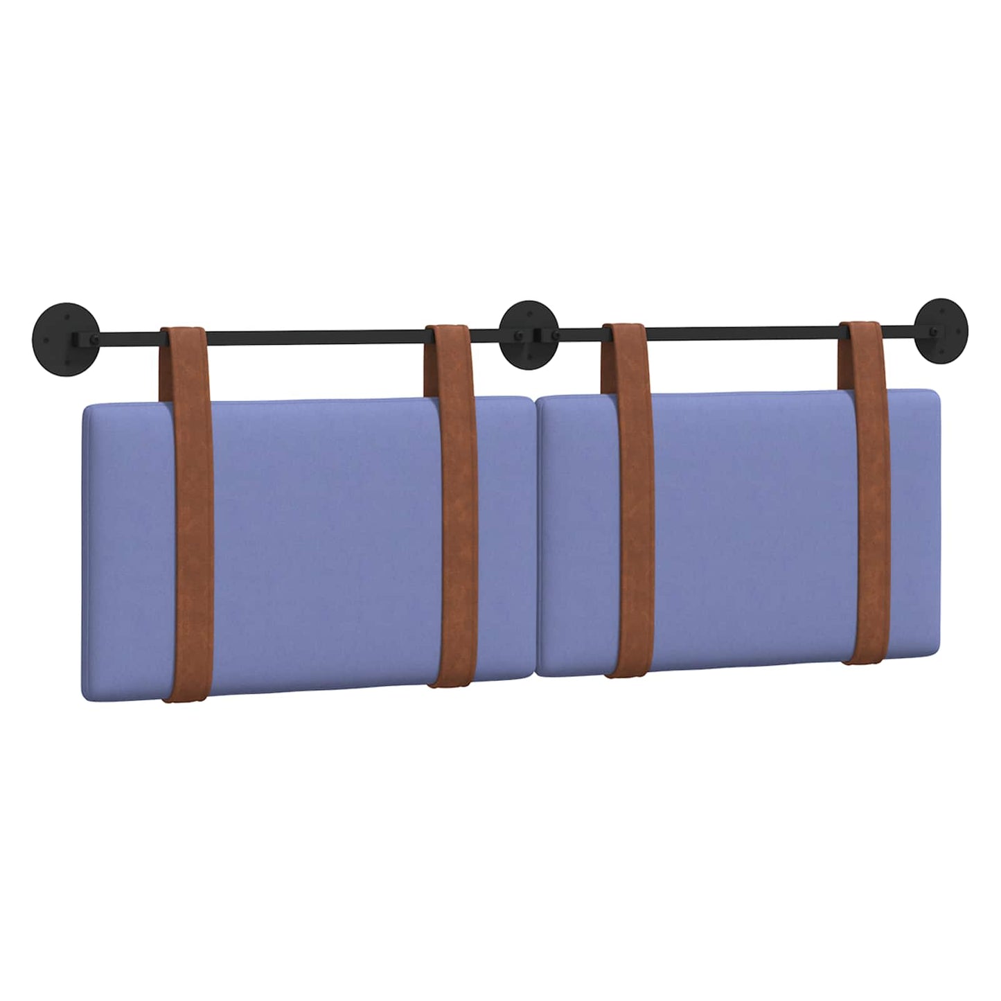 Hangend Hoofdeinde Effen Jeans Blauw 140 x 40 cm Bewerkt hout