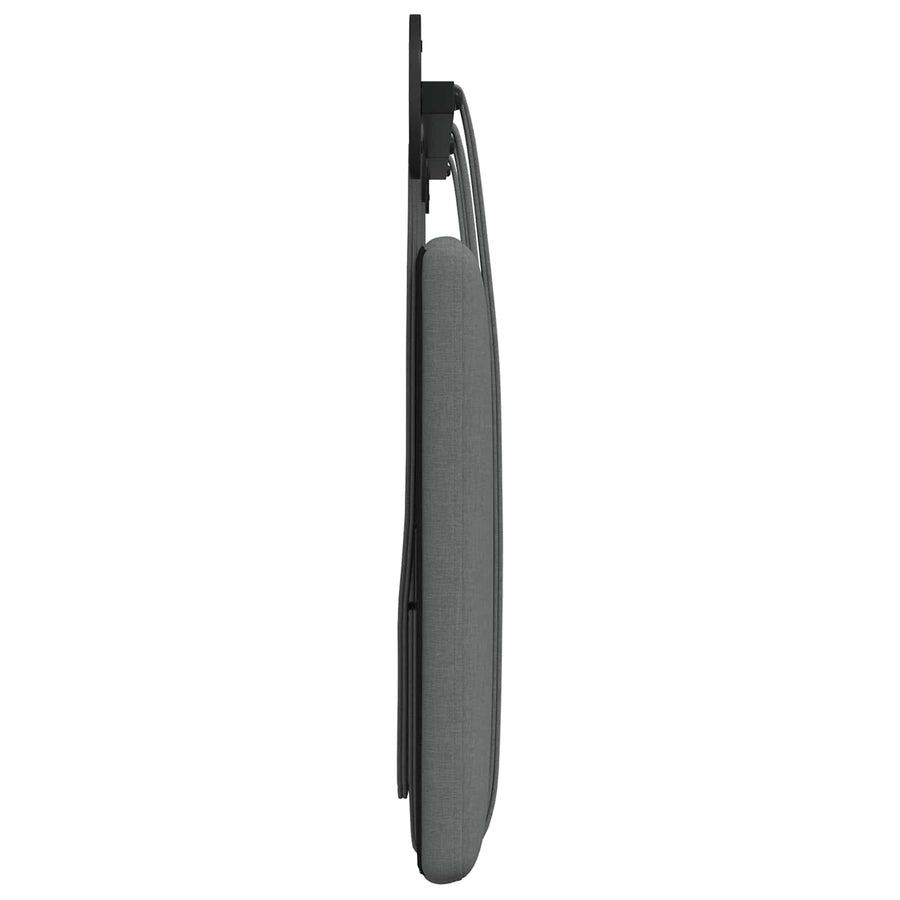 Hangend Hoofdeinde Effen Donkergrijs 170 x 55 x 5 cm Stof