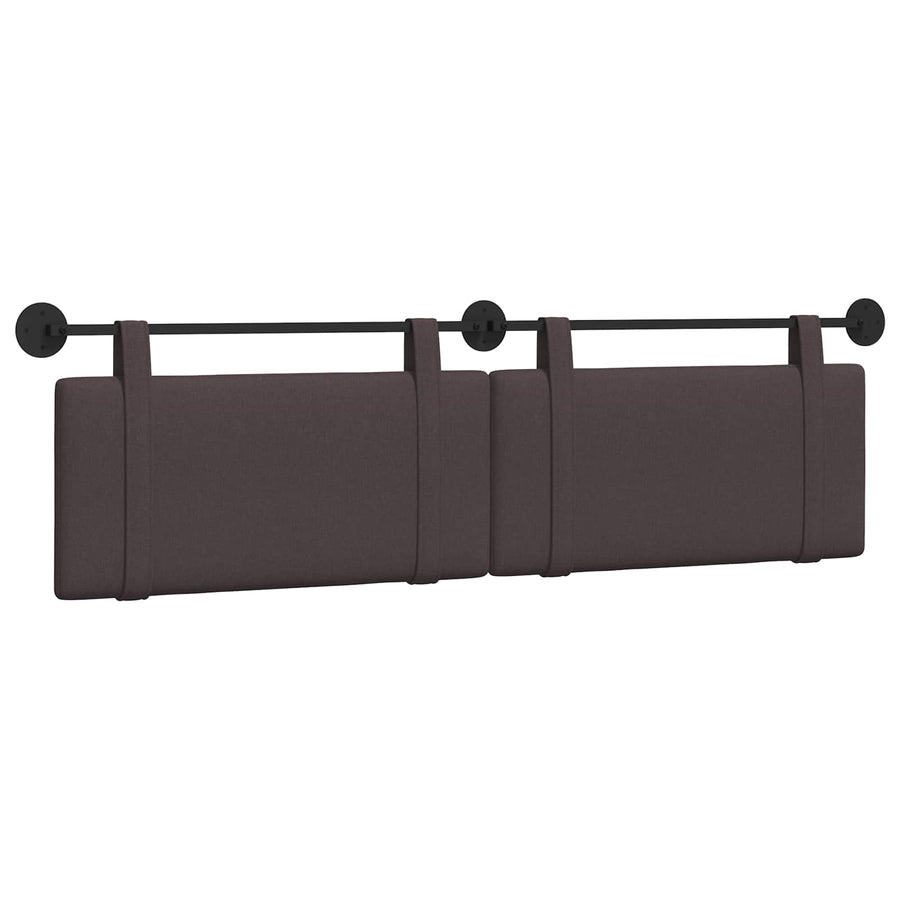Hangend Hoofdeinde Effen Donkerbruin 170 x 55 x 5 cm Stof